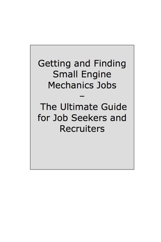 Imagen de portada: How to Land a Top-Paying Small Engine Mechanics Job: Your Complete Guide to Opportunities, Resumes and Cover Letters, Interviews, Salaries, Promotions, What to Expect From Recruiters and More! 9781742446141