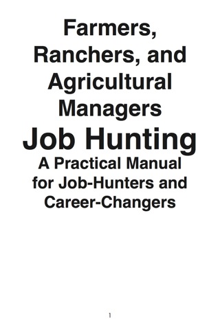 Omslagafbeelding: Farmers, Ranchers, and Agricultural Managers: Job Hunting - A Practical Manual for Job-Hunters and Career Changers 9781742448756