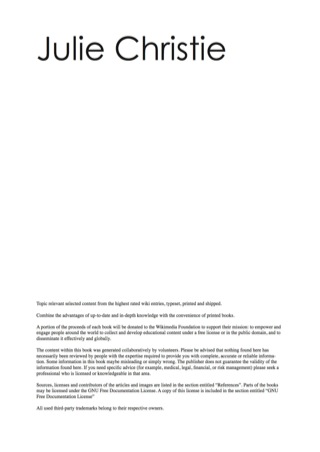 Imagen de portada: The Julie Christie Handbook - Everything you need to know about Julie Christie 9781743040201