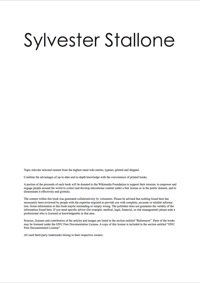 Imagen de portada: The Sylvester Stallone Handbook - Everything you need to know about Sylvester Stallone 9781743040034