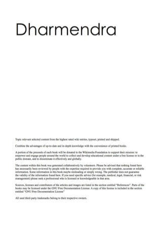 Cover image: The Dharmendra Handbook - Everything you need to know about Dharmendra 9781743040690