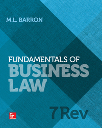 Cover image: EBOOK Fundamentals of Business Law, Revised 7th edition 9781743079836