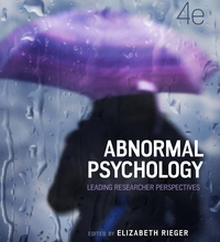 Cover image: Abnormal Psychology 4th edition 9781743766620