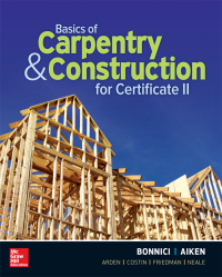 صورة الغلاف: EBOOK Basics of Carpentry and Construction for Certificate II 1st edition 9781743767221