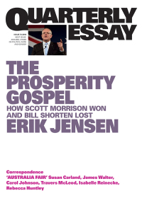Imagen de portada: The Prosperity Gospel 9781760641511