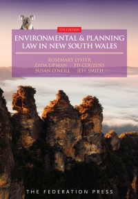 Cover image: Environmental and Planning Law in New South Wales 5th edition 9781760022594