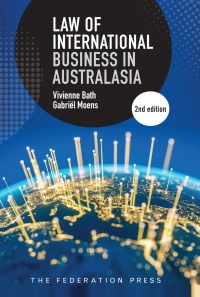 Cover image: Law of International Business 2nd edition 9781760022136