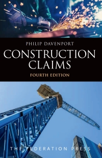 Cover image: Construction Claims 4th edition 9781760022525
