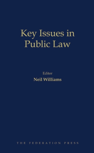 Cover image: Key Issues In Public Law 1st edition 9781760021580