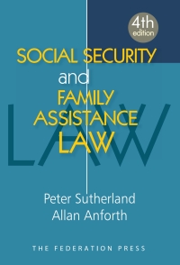 Titelbild: Social Security and Family Assistance Law 4th edition 9781760023317