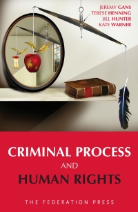 Imagen de portada: Criminal Process and Human Rights 1st edition 9781862878389