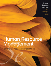 Cover image: Human Resource Management 5th edition 9781760421229