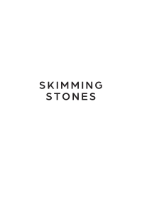 Imagen de portada: Skimming Stones 9781760990640