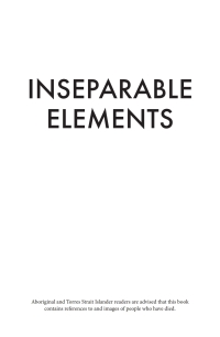 Cover image: Inseparable Elements 9781760990855