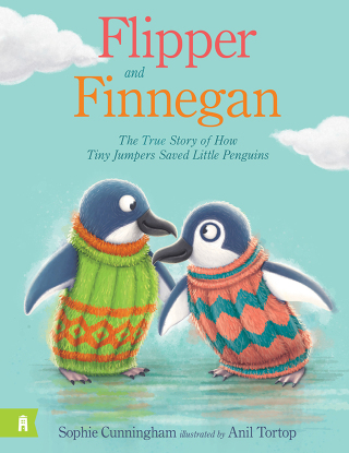 Cover image: Flipper and Finnegan - The True Story of How Tiny Jumpers Saved Little Penguins 9781761180071