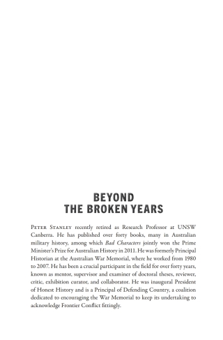 Imagen de portada: Beyond the Broken Years 9781761170140