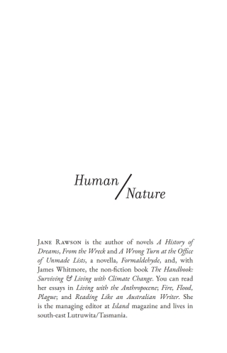 Imagen de portada: Human/Nature 9781761179211