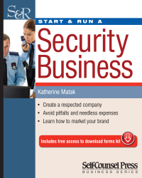 Omslagafbeelding: Start & Run a Security Business 9781770402461