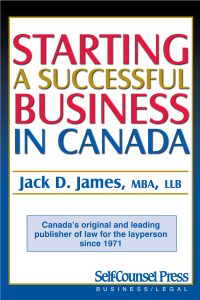 Imagen de portada: Starting a Successful Business in Canada Kit 9781551808611