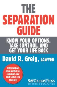 Omslagafbeelding: The Separation Guide 9781770400573