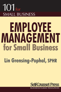 Cover image: Employee Management for Small Business 9781551808635