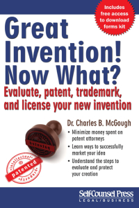 Cover image: Great Invention! Now What? 9781770401976