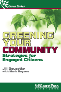 Cover image: Greening Your Community 9781770402232