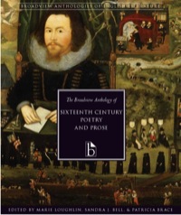 Cover image: The Broadview Anthology of Sixteenth-Century Poetry and Prose 9781551111629