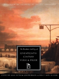 Cover image: The Broadview Anthology of Seventeenth-Century Verse and Prose 9781551110530