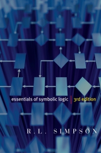 Cover image: Essentials of Symbolic Logic 3rd edition 9781551118932