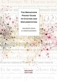 Omslagafbeelding: The Broadview Pocket Guide to Citation and Documentation 2nd edition 9781554813346