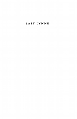 Imagen de portada: East Lynne 9781551112343