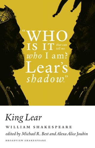 Cover image: King Lear, Ed. Best and Joubin 9781554815142