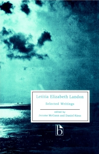 Imagen de portada: Letitia Elizabeth Landon - Selected Writings 9781551111353