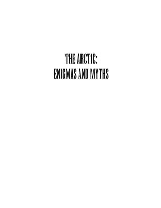 Imagen de portada: The Arctic 9781550022643
