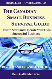 Omslagafbeelding: The Canadian Small Business Survival Guide 9781550023770