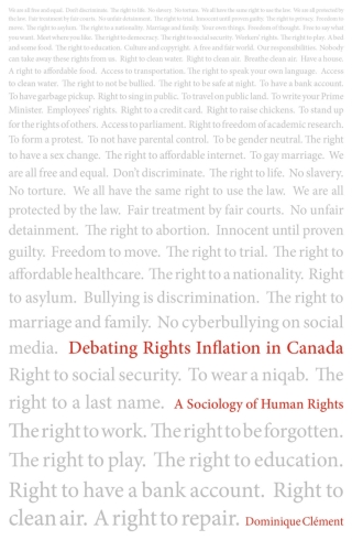 Cover image: Debating Rights Inflation in Canada 9781771122443