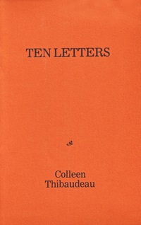 Omslagafbeelding: Ten Letters 1st edition 9780919626065