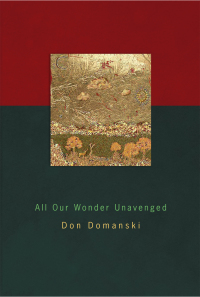 Cover image: All Our Wonder Unavenged 9781894078580