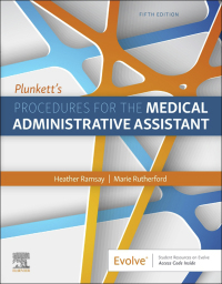 Cover image: Plunkett's Procedures for the Medical Administrative Assistant 5th edition 9781771721967