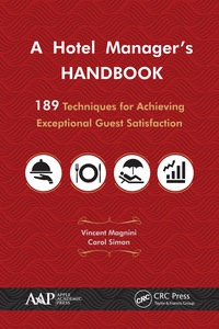 Immagine di copertina: A Hotel Manager's Handbook 1st edition 9781771883481