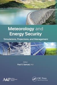 صورة الغلاف: Meteorology and Energy Security 1st edition 9781771883863