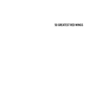 Titelbild: 50 Greatest Red Wings 9781771960588