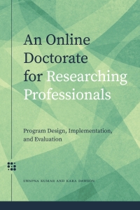 Cover image: An Online Doctorate for Researching Professionals 9781771992077