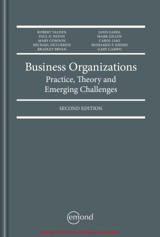 Cover image: Business Organizations: Practice, Theory and Emerging Challenges 2nd edition 9781772552171