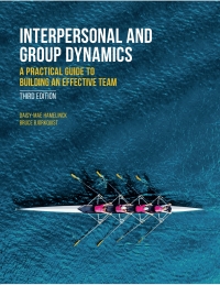 Imagen de portada: Interpersonal and Group Dynamics: A Practical Guide to Building an Effective Team 3rd edition 9781772553765