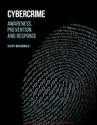 Imagen de portada: Cybercrime: Awareness, Prevention, and Response 1st edition 9781772554519