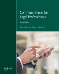 Imagen de portada: Communications for Legal Professionals 2nd edition 9781772555059
