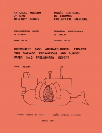 Imagen de portada: Crowsnest Pass Archaeological Project 9781772820249