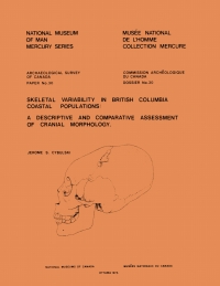 Imagen de portada: Skeletal Variability in British Columbia Coastal Populations 9781772820300